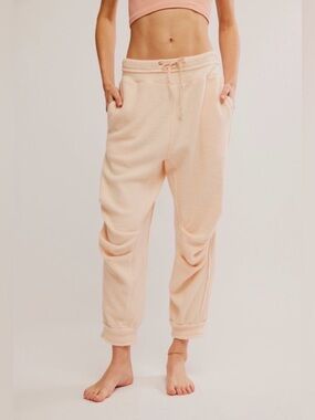 Free People intimately DAY OFF FLEECE JOGGER NWT , sz : XL